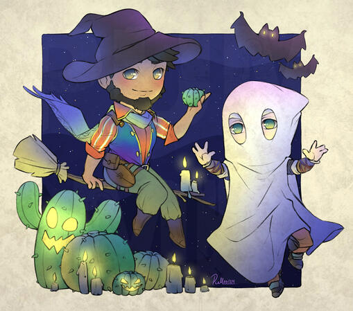 MTAS Chibis for Halloween